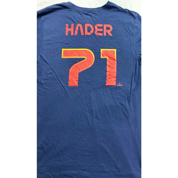 Nike Men’s Small Houston Astros Josh Hader Tee Shirt NWTs - Picture 3 of 5